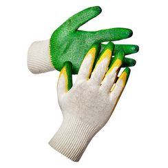 Перчатки ЛАТЕКО ДУАЛ АРТ. СT 2512 зеленые