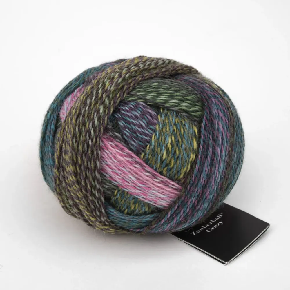 Пряжа Crazy Zauberball (2528/Драконий глаз), 420м/100гр