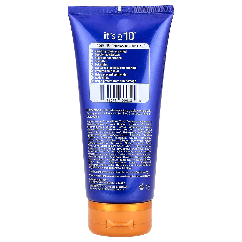 It's a 10, Miracle Deep Conditioner, Plus Keratin®, 148 мл (5 жидк. унц.)