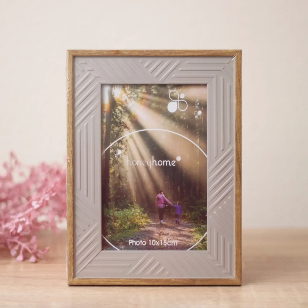 Фоторамка 10*15см «Амстердам» темно-серый, пластик