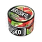 Бестабачная смесь для кальяна BRUSKO, 50 г, Арбуз с киви и клубникой, Medium (М)