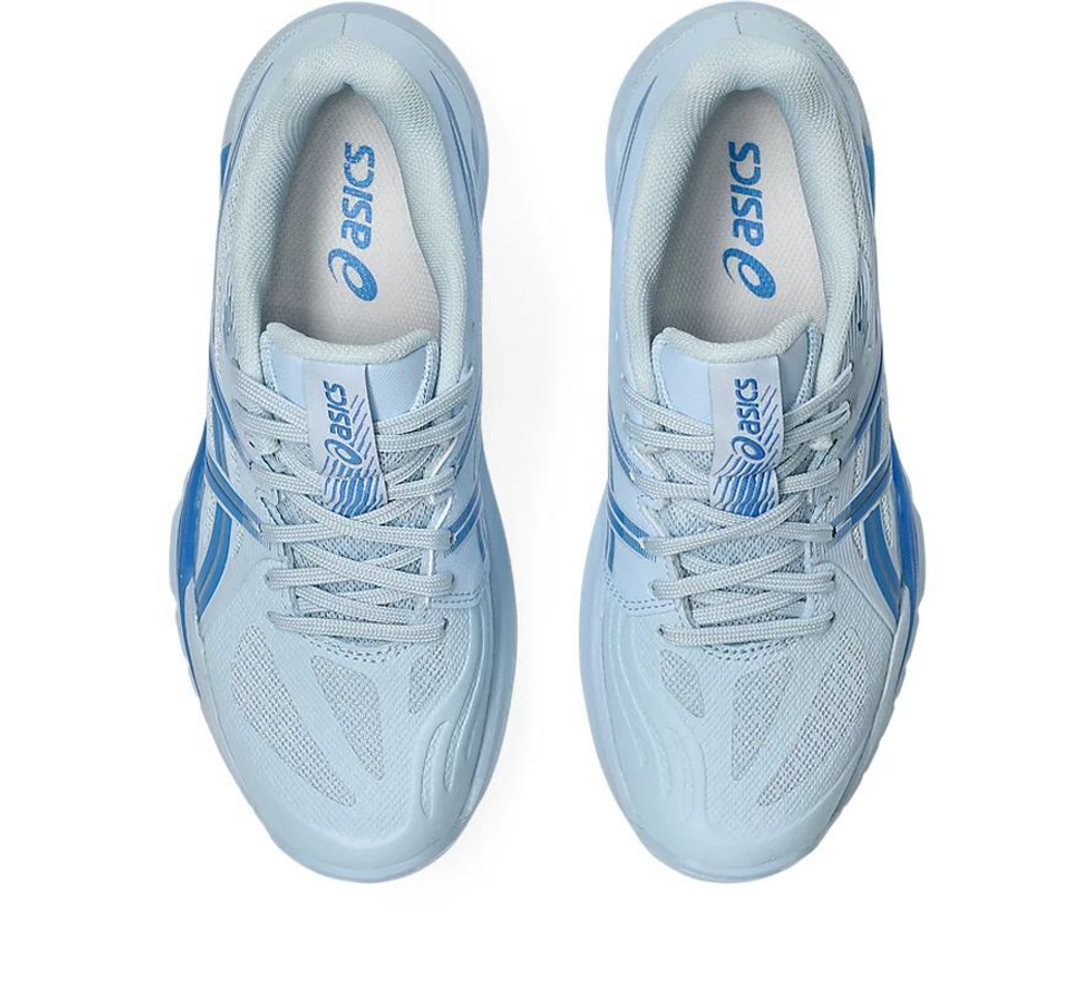 Женские кроссовки для бадминтона/сквоша Asics Powerbreak FF - light blue/blue coast