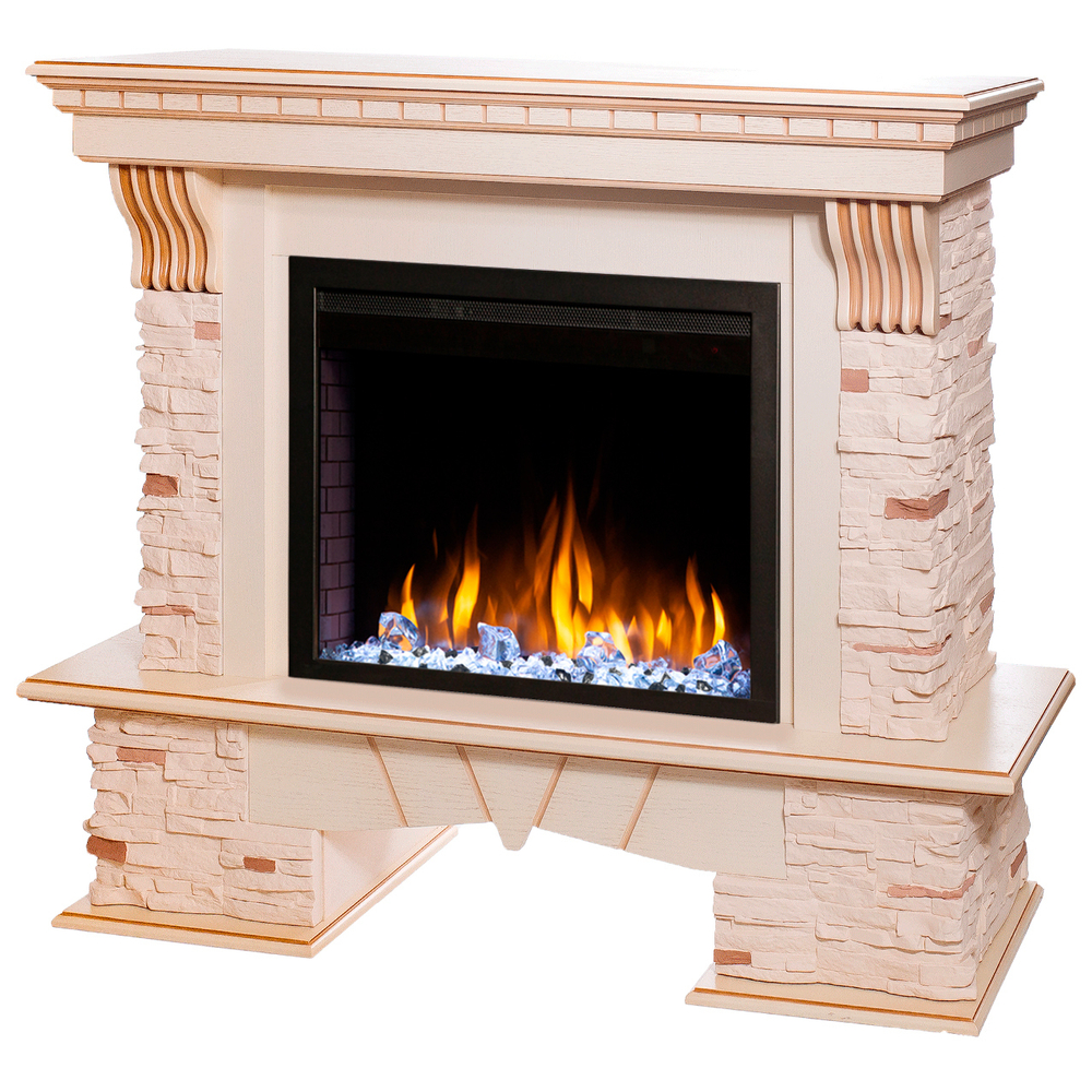 Каминокомплект Real Flame Sorento 25,5/26 WT с очагом Saphir 25,5