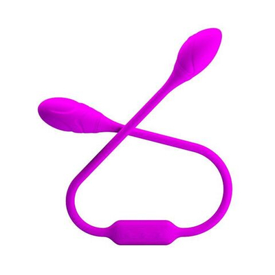 Гибкий вибростимулятор для пар Dream Lovers Whip (Цвет: лиловый)