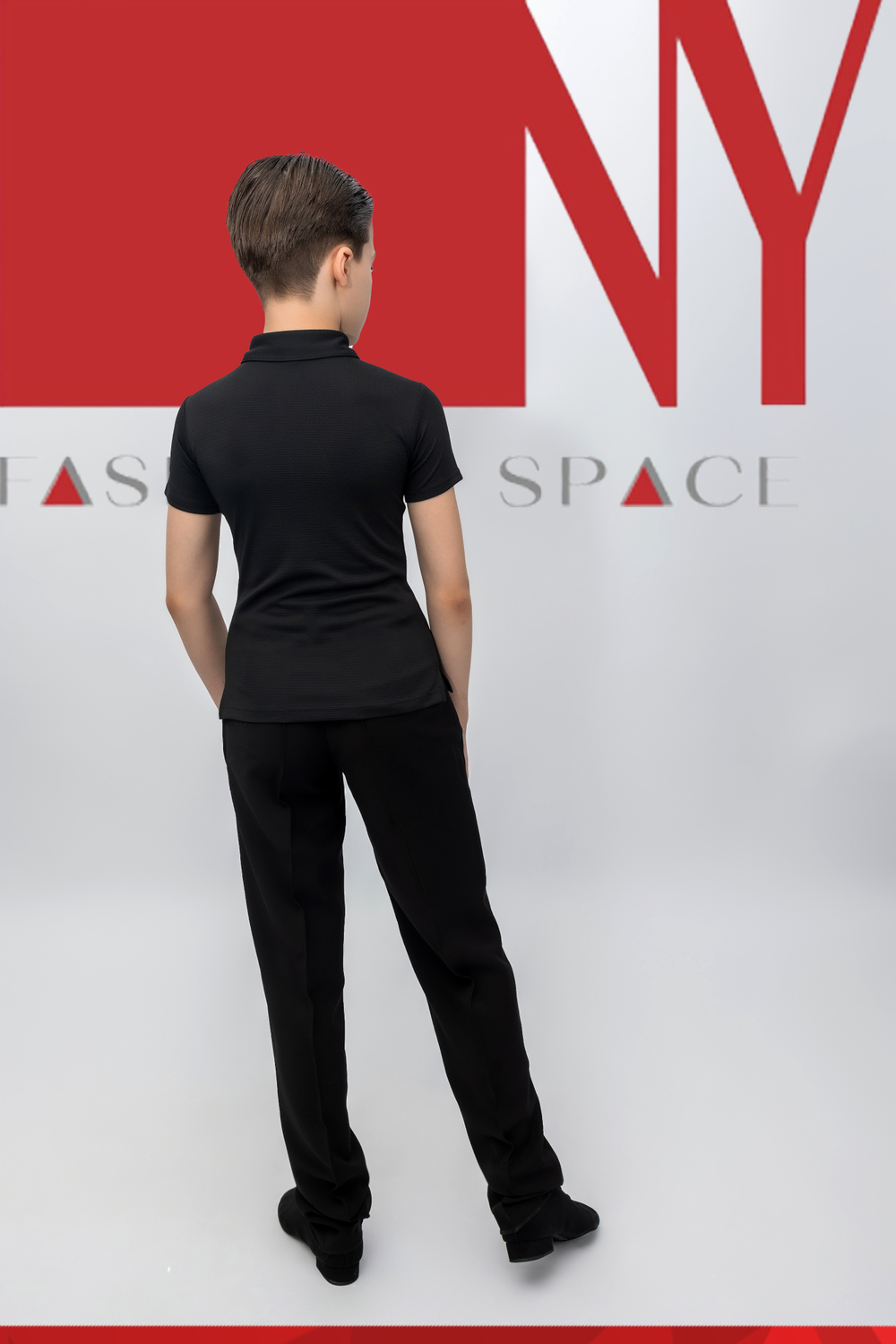 Поло Kids Regular-Fit Black