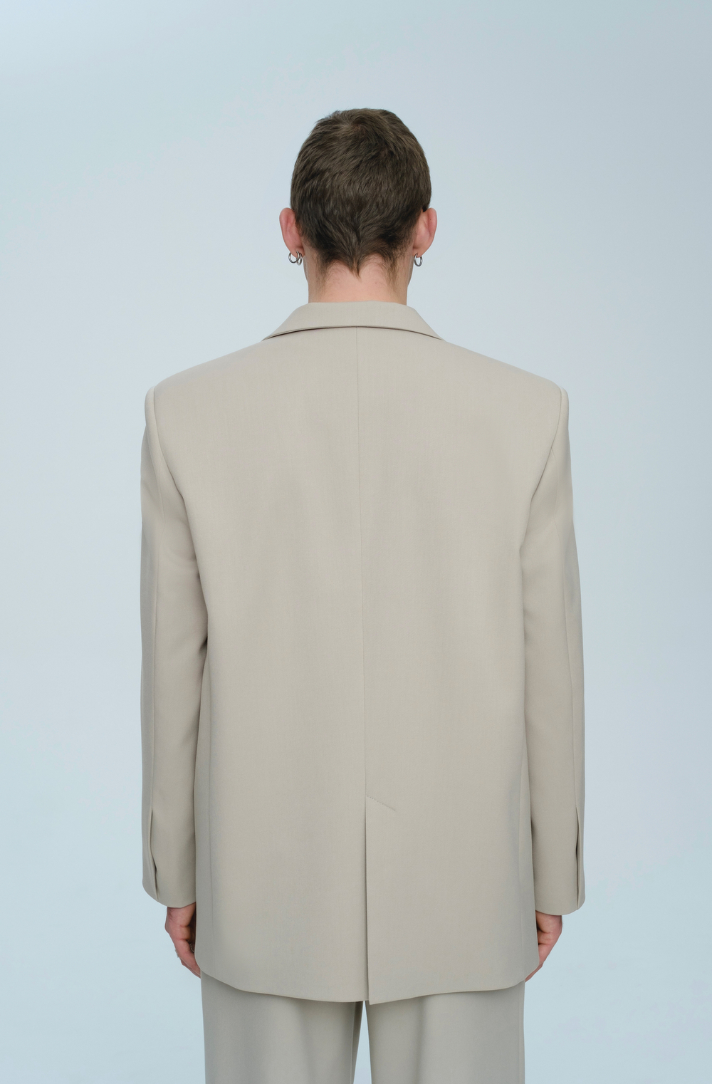 Пиджак однобортный | grey-beige