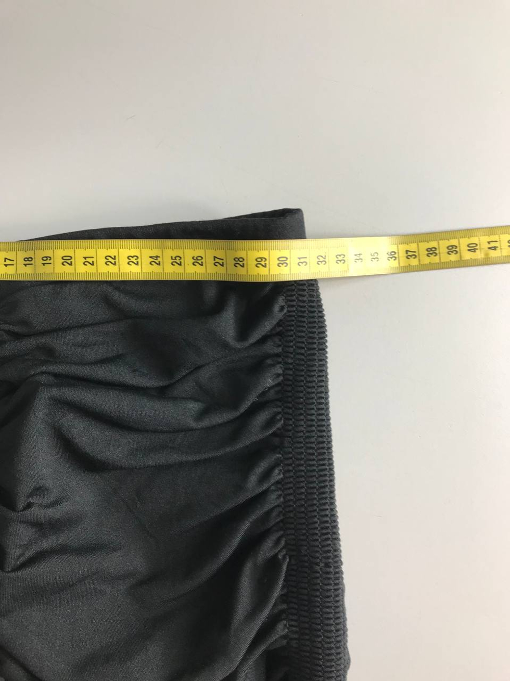 Брюки оригинального кроя, маркировка 6, визуально на 42 размер