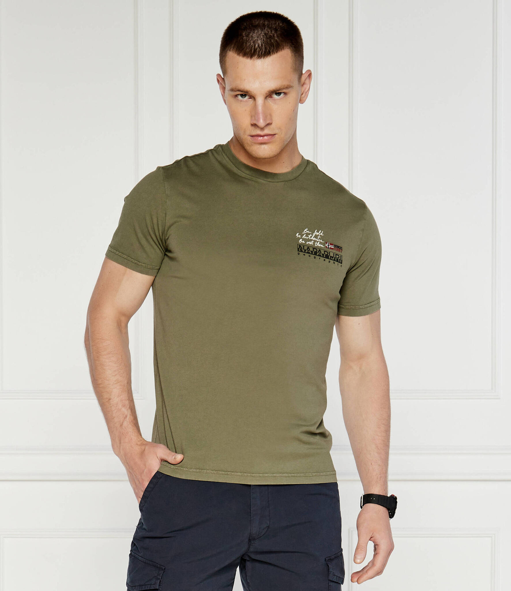Футболка Napapijri - хаки(NP0A4HS5)