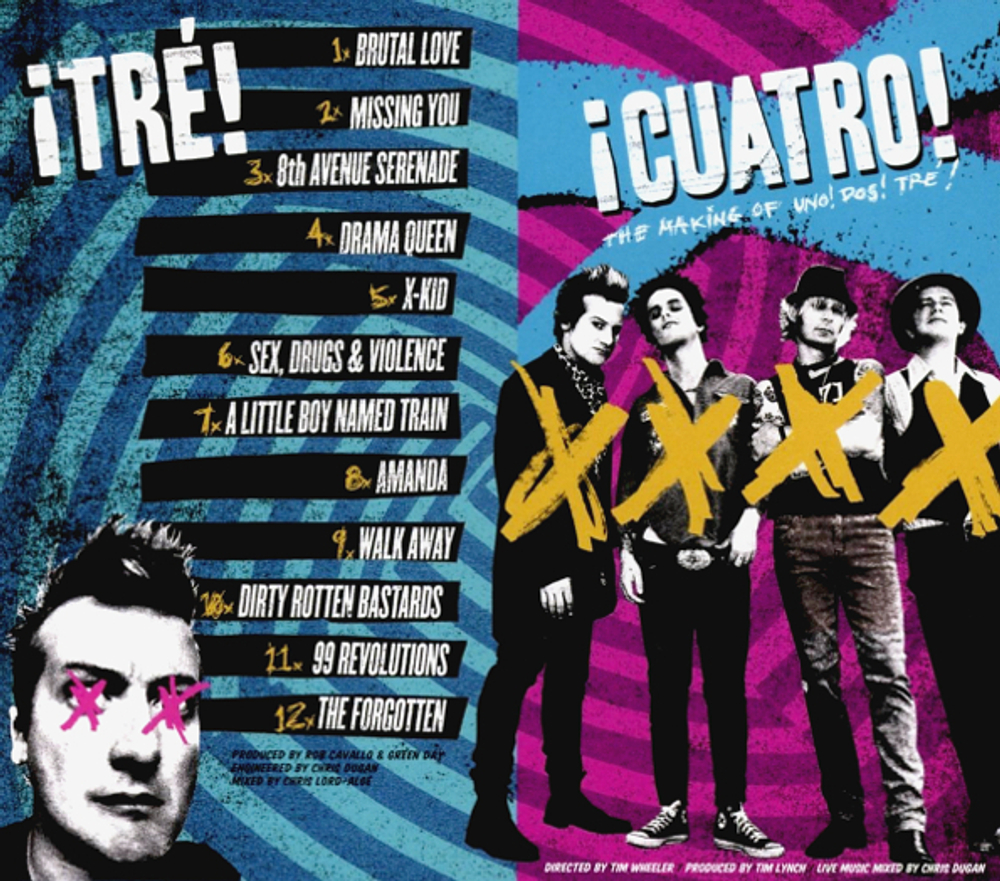 Green Day / iTre X Cuatro! (CD+DVD)