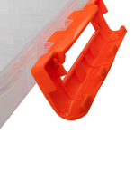 Коробка универсальная для мелочей Nisus 14x10x2.5 см, оранжевая