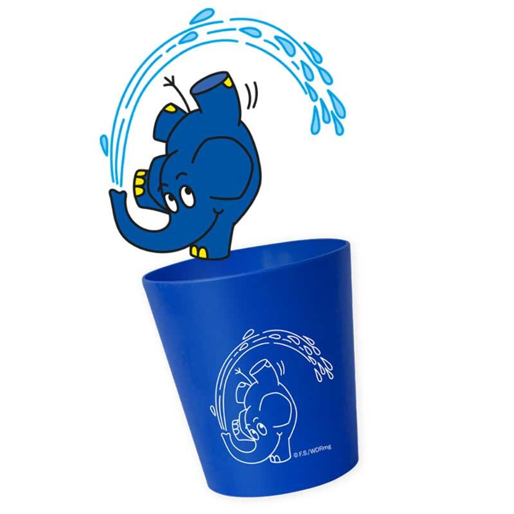 Детская зубная щетка Hydrophil в стаканчике в форме слона