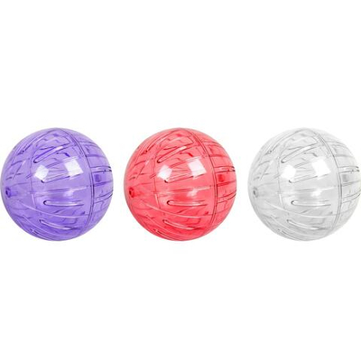 Шар прогулочный для мышей, пластик,  ф 12 см, Flamingo