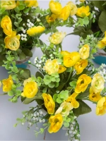 Искусственные цветы для декора в кашпо