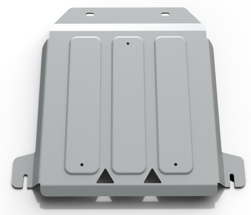 Защита РК Rival для Land Rover Defender 90/110 рестайлинг (V - все) 2007-2016 (устанавл-ся совместно с 2333.3111.1.6), штампованная, алюминий 6 мм, с крепежом, 2333.3112.1.6