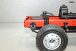 A classic chassis for a tractor  truck with a 4x2 / 4x4 wheel formula. Length 420mm