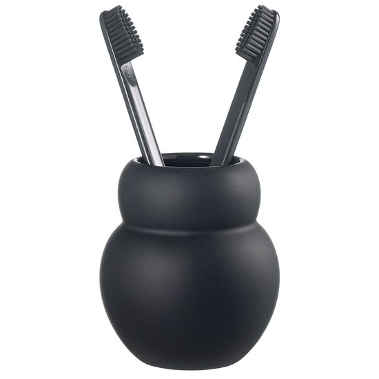 Стакан для зубных щеток markl, черный