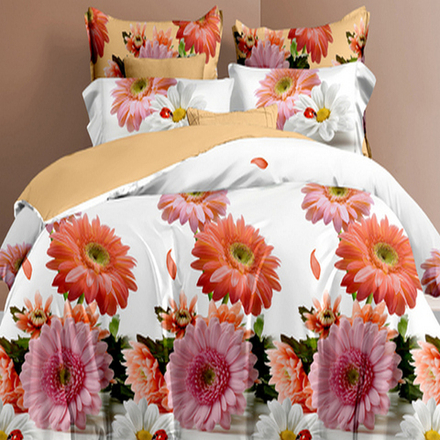 Комплект постельного белья "П37. 845", поплин, 100% хлопок, Россия.