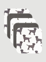 Набор платочков-слюнявчиков Mjölk Собачки NEW