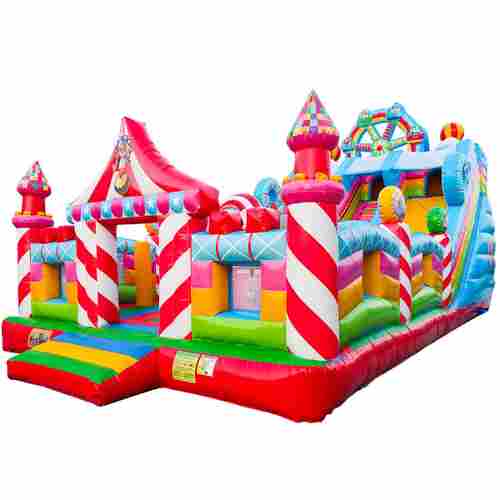 Коммерческий надувной батут «Парк развлечений 3» 12*6*7 м