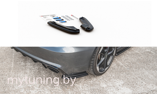 Сплиттеры бампера заднего боковые для AUDI RS3 8V Sportback (15-16)