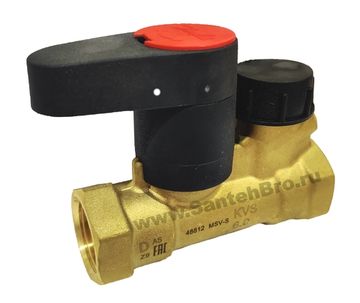 Ручной запорный клапан Danfoss MSV-S Ду15 003Z4011