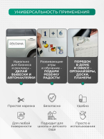 Магнитный винил без клеевого слоя, длина 5 метров, толщина 0,4 мм, рулон