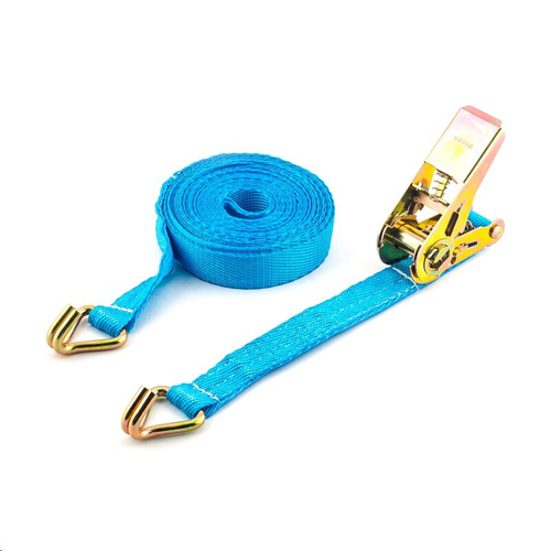 Стяжка груза (12м*25мм) 1,6 т. с храповым механизмом (800/1600кг) полиэстер (TOP AUTO)