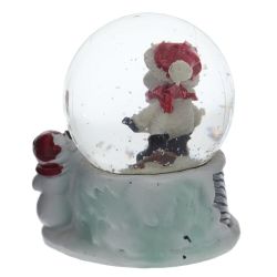 GAEM Фигурка декоративная "Снеговик" в стекл шаре, L5,5 W5 H6 см, 2в.