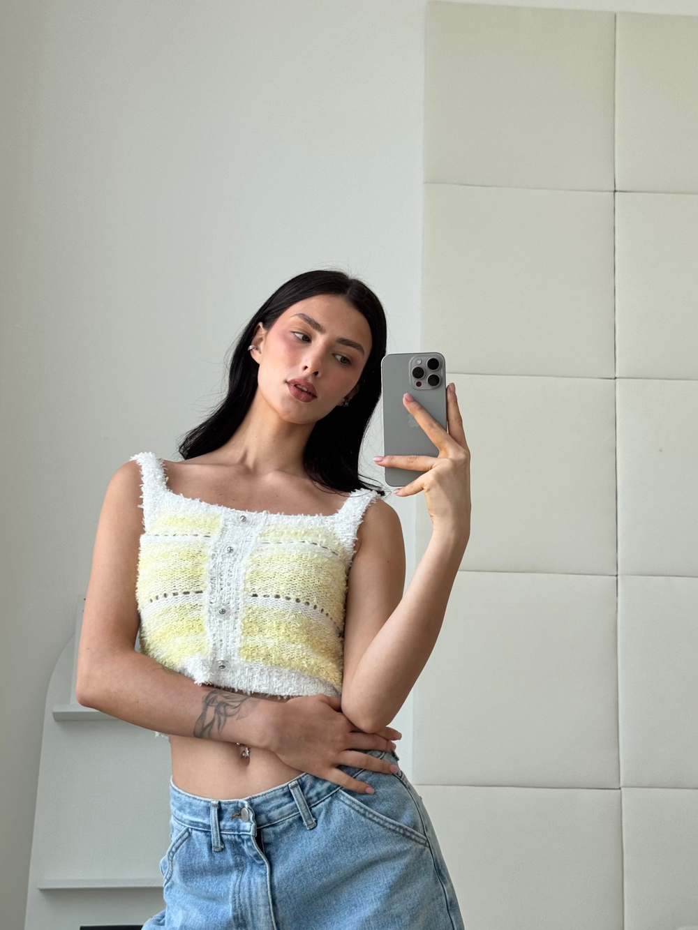 Топ и кардиган / pina colada