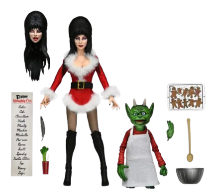 Фигурка Neca Clothed Deluxe Figure Elvira Very Scary X-Mas Ver