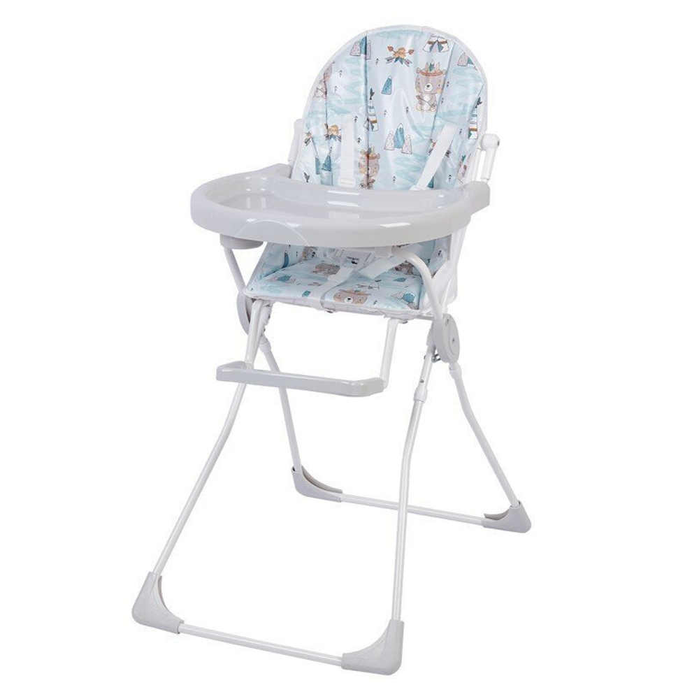 Стульчик для кормления Baby Boom Мишка с перьями 0002483-03, складной