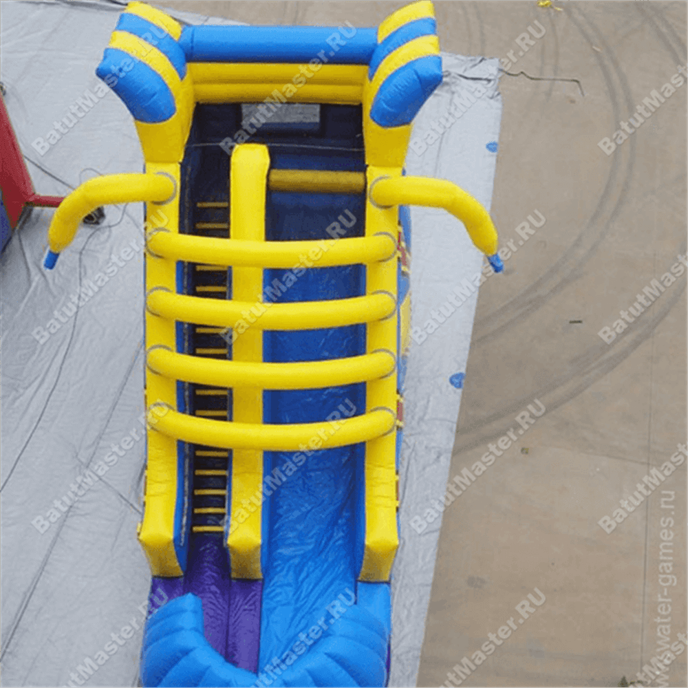Надувная горка "Ботинок" 8*4*5 м