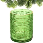 Подсвечник «Хрустальный блеск» 10*12,5 см, Изумруд