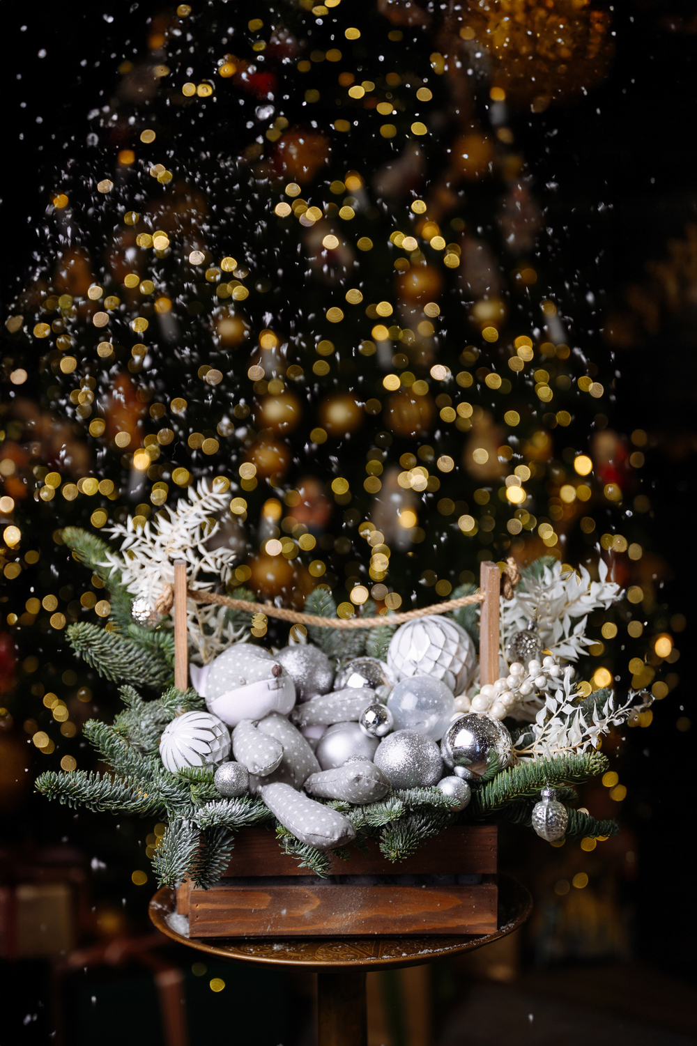 Новогодняя композиция Снежный бум