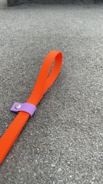 Ринговка груминга из биотана , ширина 15 мм, длина 50 см., зебра