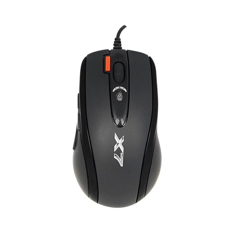 Мышь проводная A4Tech X-718BK черный