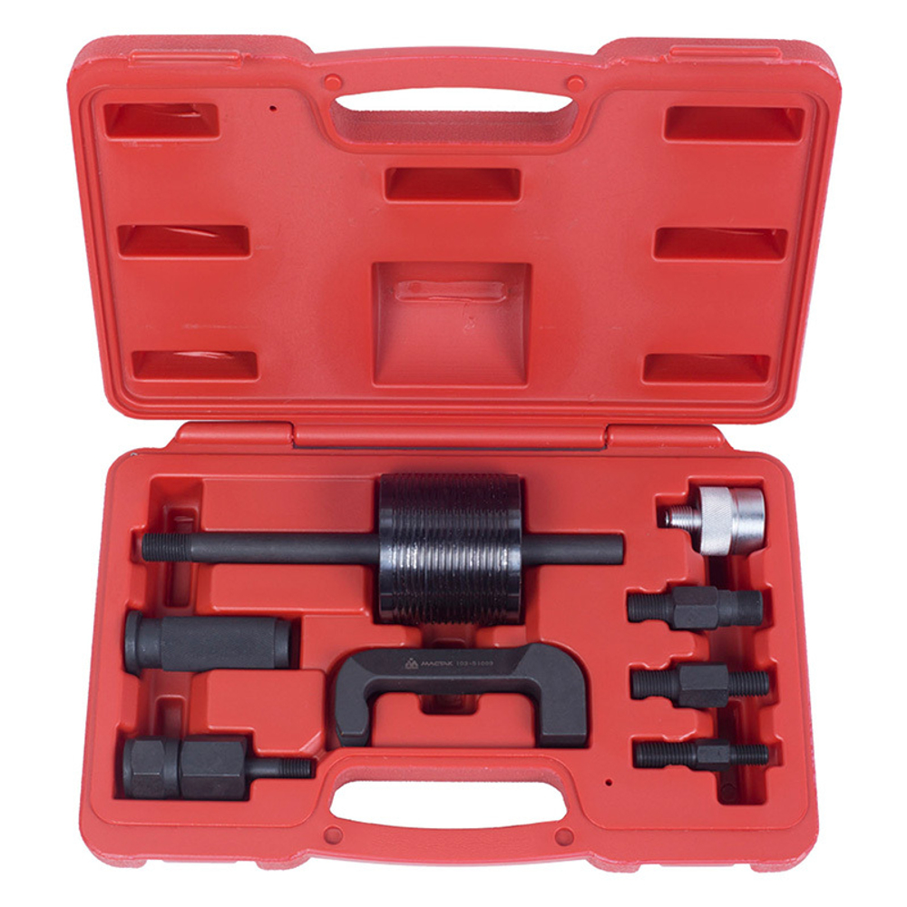 МАСТАК (103-51009C) Съемник дизельных форсунок, Mercedes Benz, кейс, 9 предметов