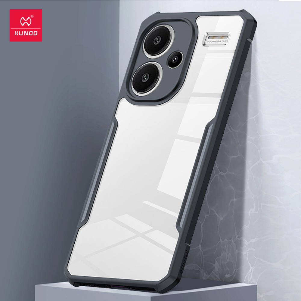 Чехол на Xiaomi Redmi Note 13 Pro Plus противоударный с усиленными углами XUNDD