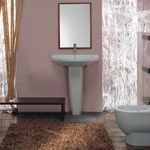 Раковина с пьедесталом AXA One 70 см, белая 1303001-1304001