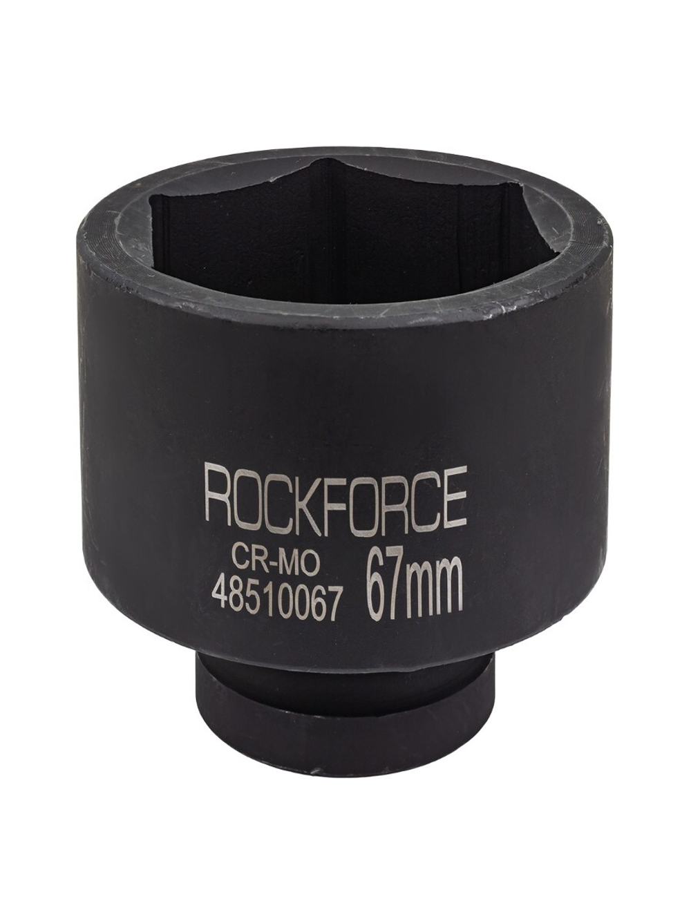 Головка ударная глубокая 1'', 67мм (6гр.) RockForce RF-48510067