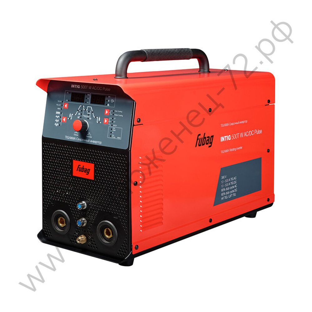 FUBAG Сварочный инверторный аргонодуговой аппарат INTIG 500 T AC/DC PULSE с горелкой FB TIG 26 5P 4m