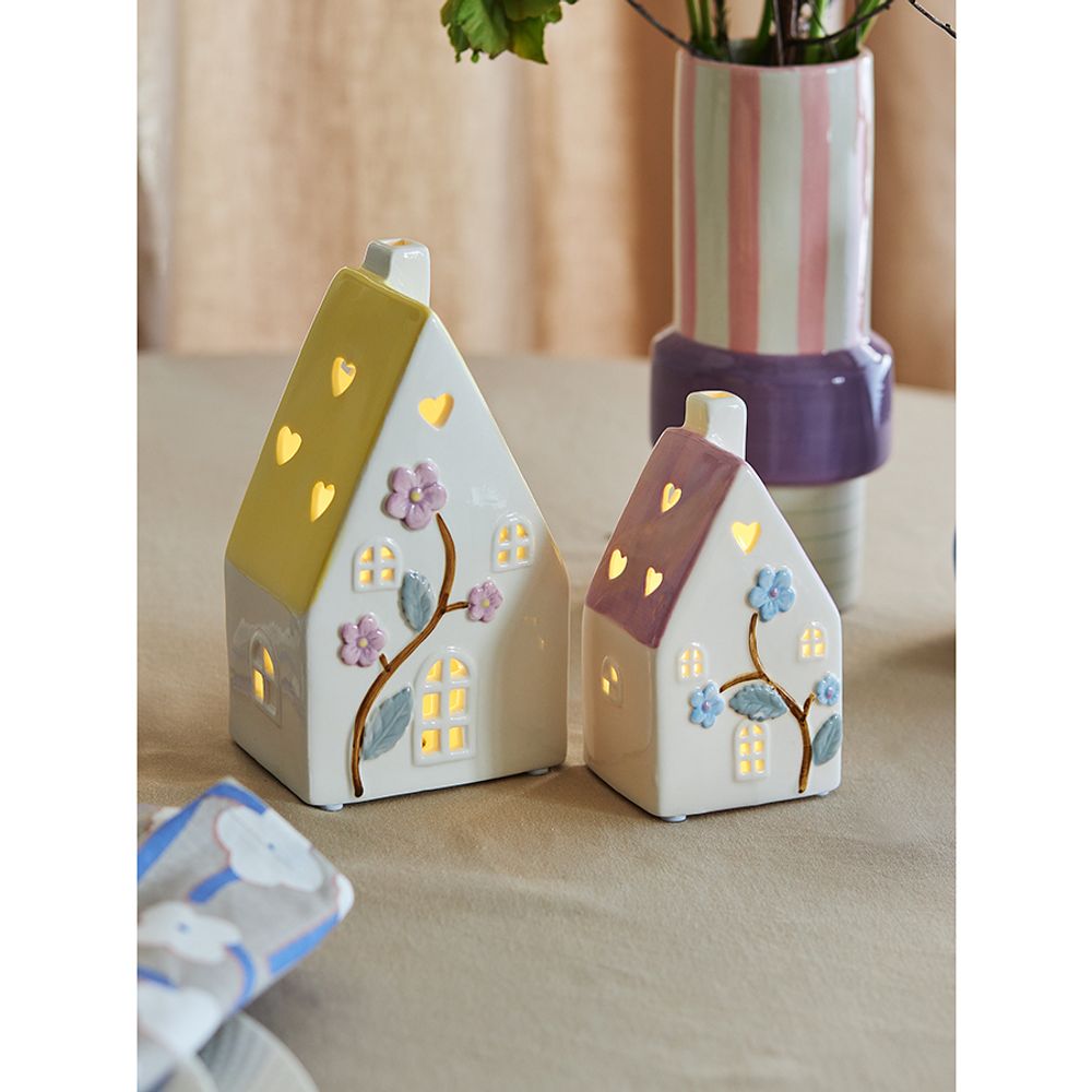Домик из фарфора с подсветкой Aars из коллекции Easter Essential, 20,5 см