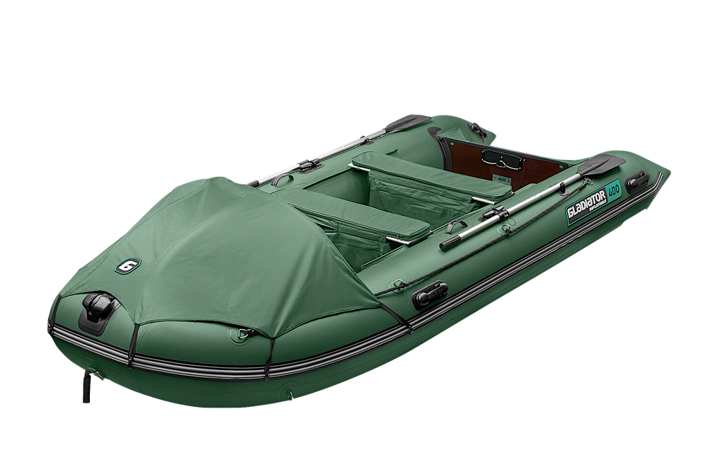 Лодка ПВХ Gladiator Active C400AL с алюминиевым полом