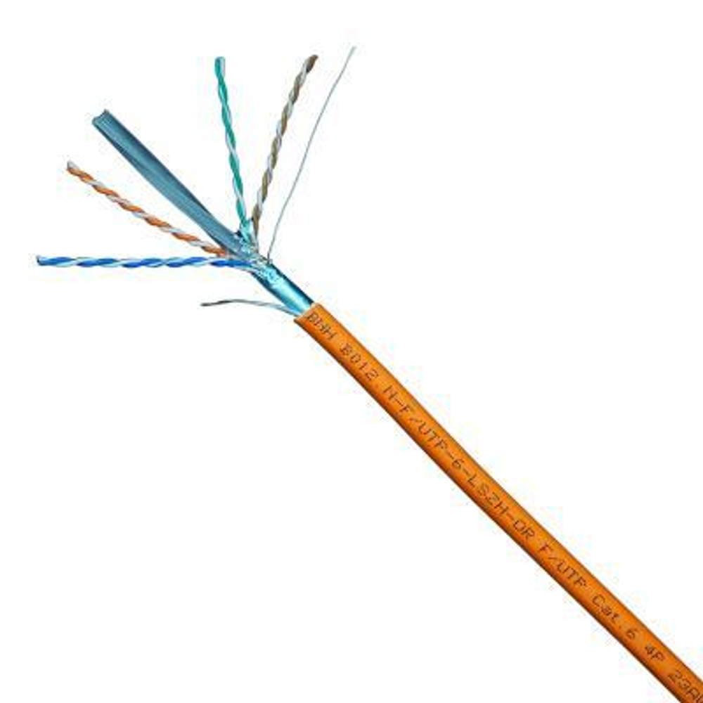 Кабель витая пара F/UTP 6 кат. 4 пары BNH B012.N-F/UTP-6-LSZH-OR