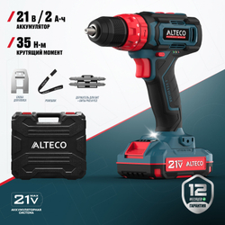 Аккумуляторная ударная дрель-шуруповерт ALTECO CID 21-35