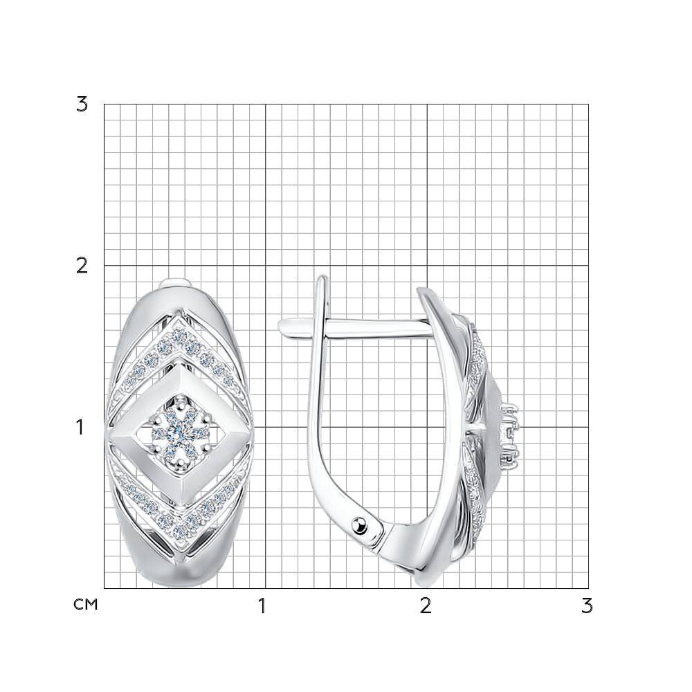 Серьги Au 585 (1020990 №16 71)