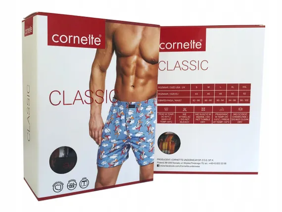Трусы мужские семейные для больших мужчин Cornette Classic 011/176