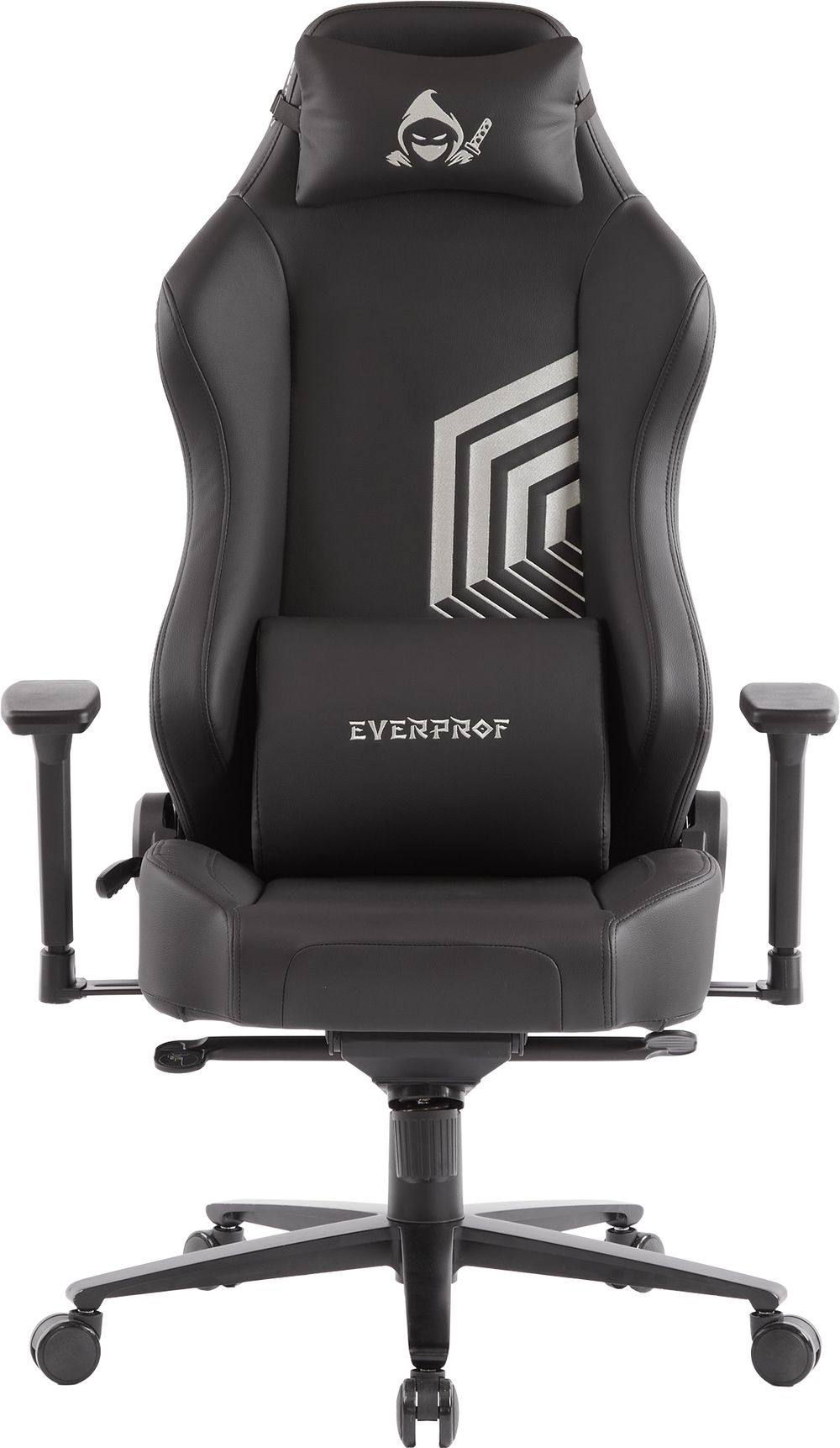 Кресло Everprof Blackshot Экокожа Черный