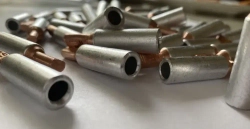 Наконечник кабельный штыревой алюмомедный с плоским штифтом НШАМ-П 16-13 КОМПЛЕКТ 4 ШТУКИ НОВИНКА