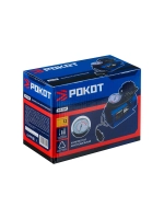 Компрессор автомобильный РОКОТ NEW GALAXY Цилиндр, 60Вт, 12л/мин, переходники 713-100